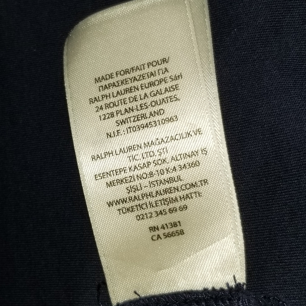 Polo Ralph Lauren VNeck Short Sleeve TShirt Flesh Pony Logo Label Reads Size 4XB - Picture 6 of 13